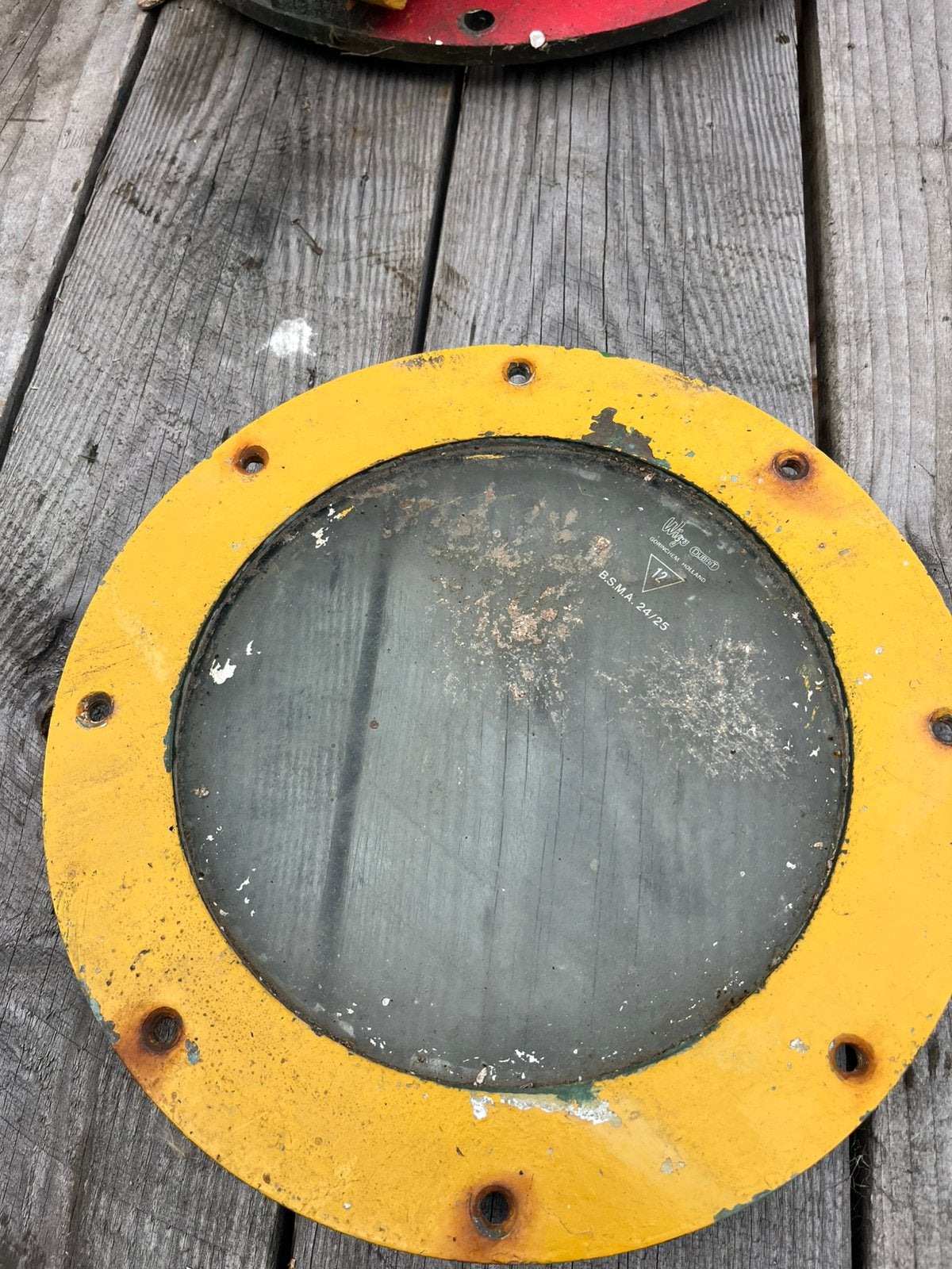 Lichtrand messing., Ophalen, Zo goed als nieuw