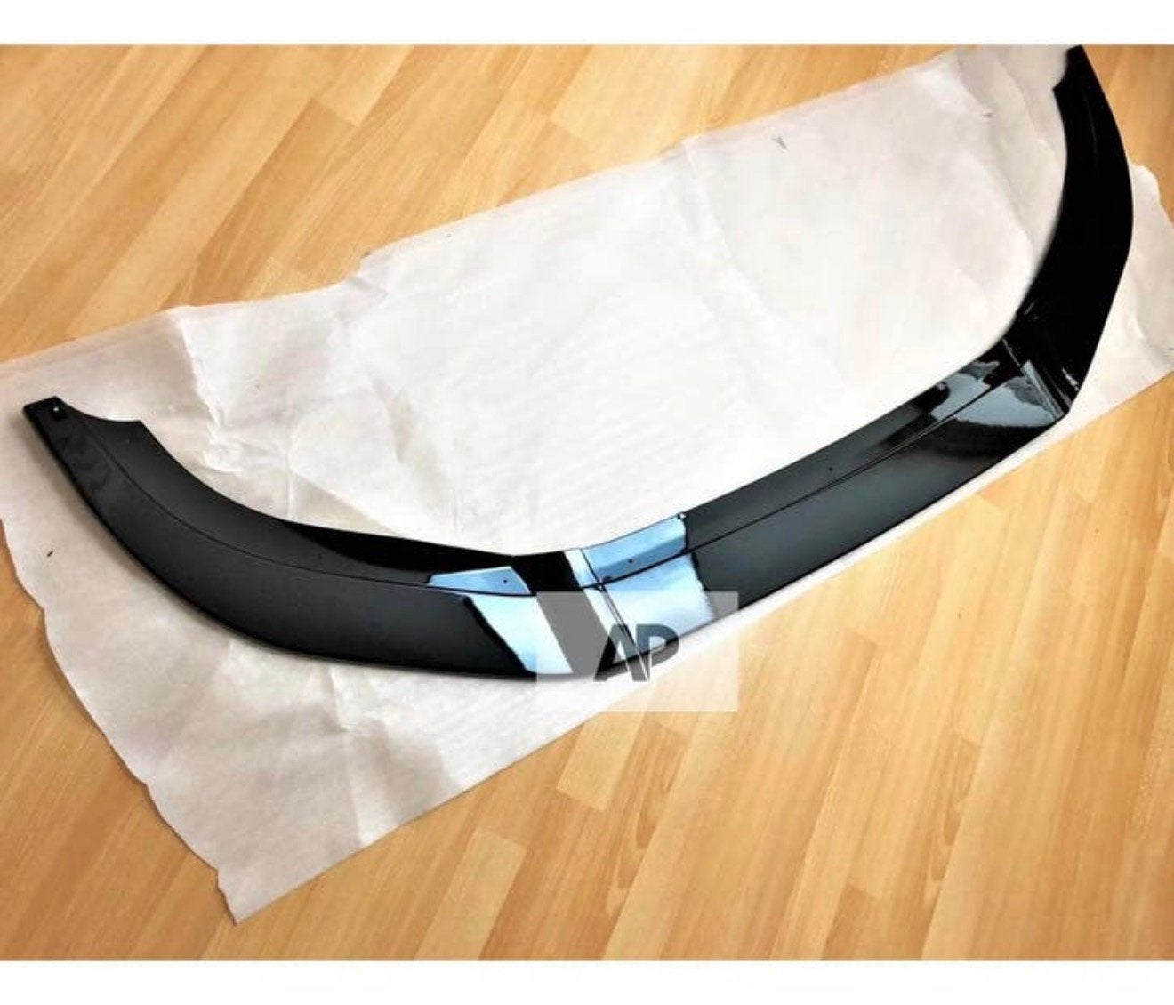 VW Golf 6 VI R20 R bumperlip glans zwart 2008-2013 nieuw, Ophalen of Verzenden, H, H, H