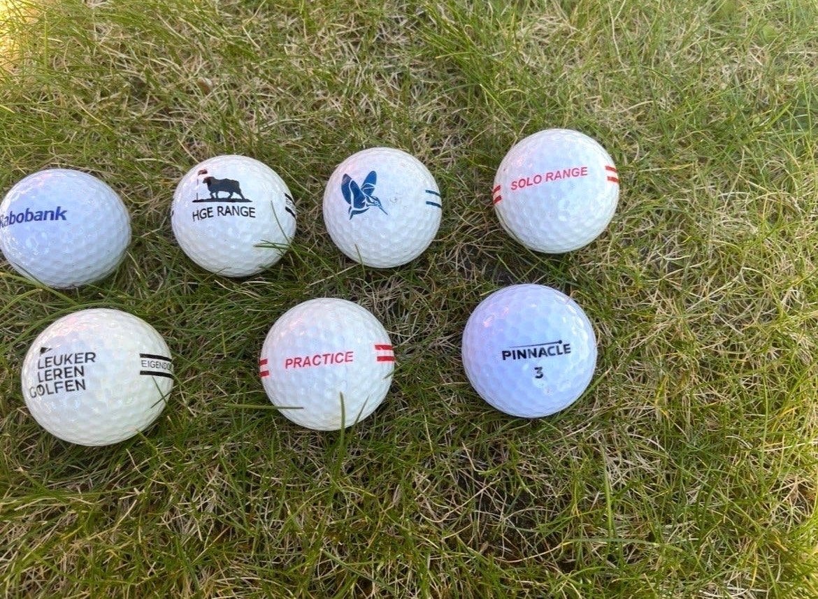 600 gebruikte golfballen - Ideaal voor training!, Ophalen, Gebruikt, Bal(len), Overige merken