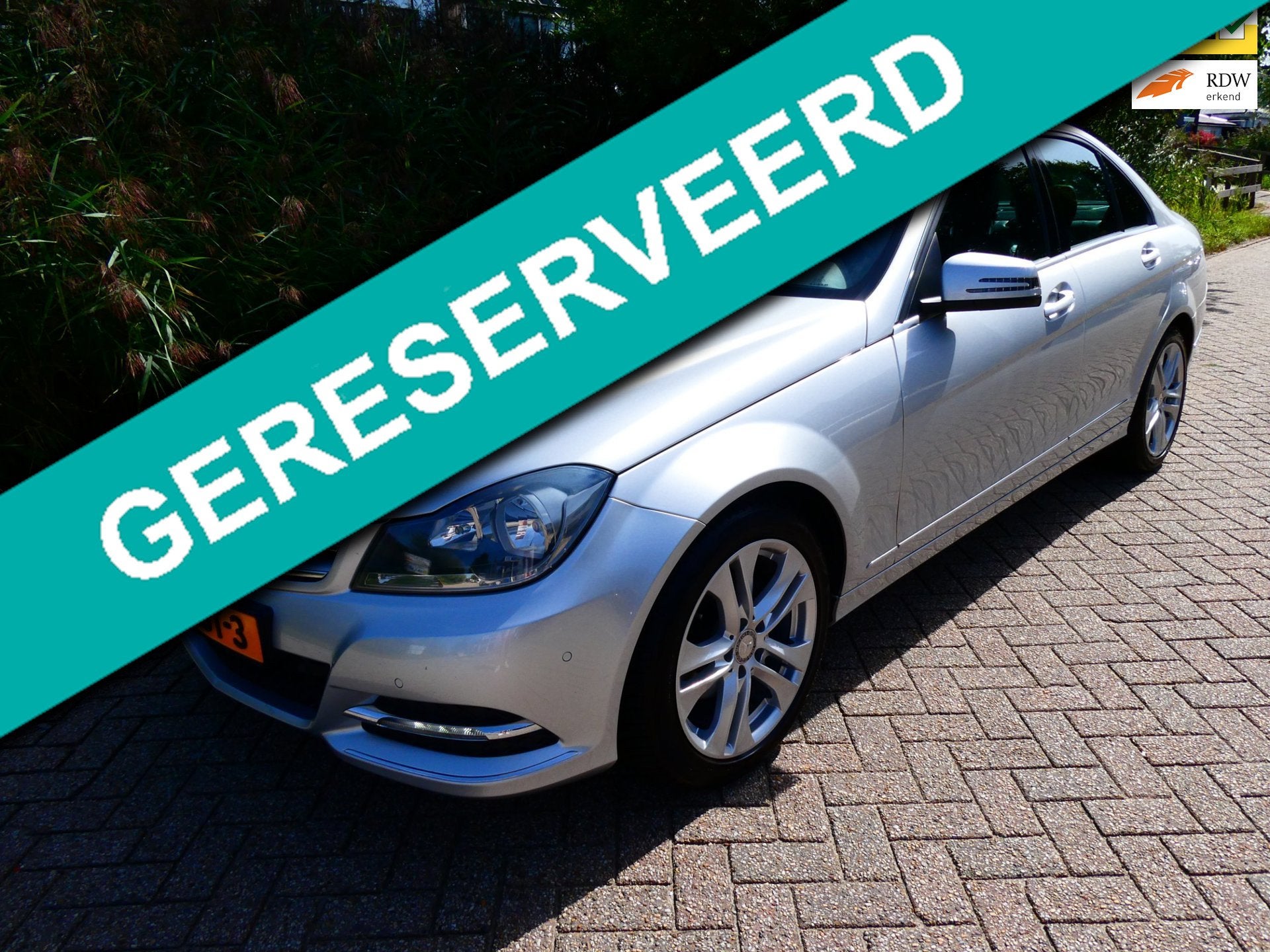 Mercedes-Benz C-klasse 180 K 156pk LPG-G3 Avantgarde Clima N, Euro 5, Achterwielaandrijving, Leder en Stof, Handgeschakeld