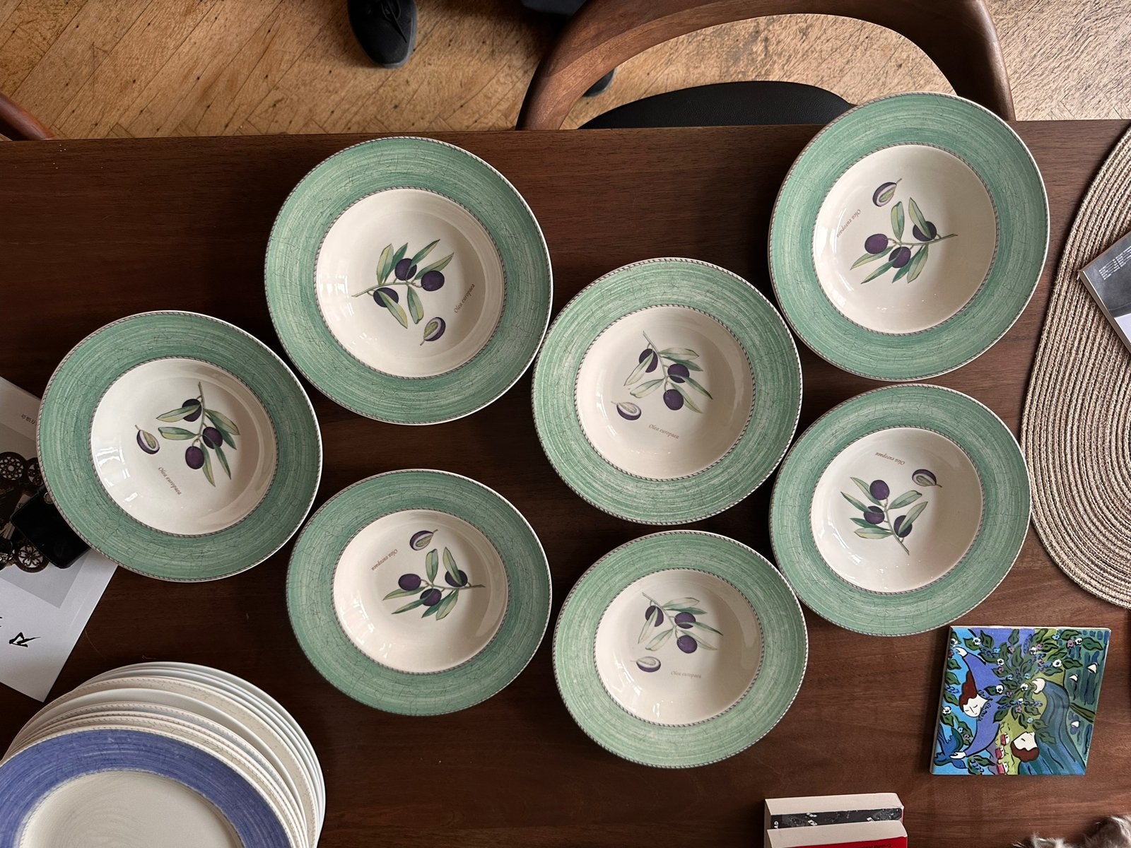 Wedgwood Sarah's Garden diep bord - Zo goed als nieuw, Ophalen, Landelijk/Boerenbont, Zo goed als nieuw, Bord(en)