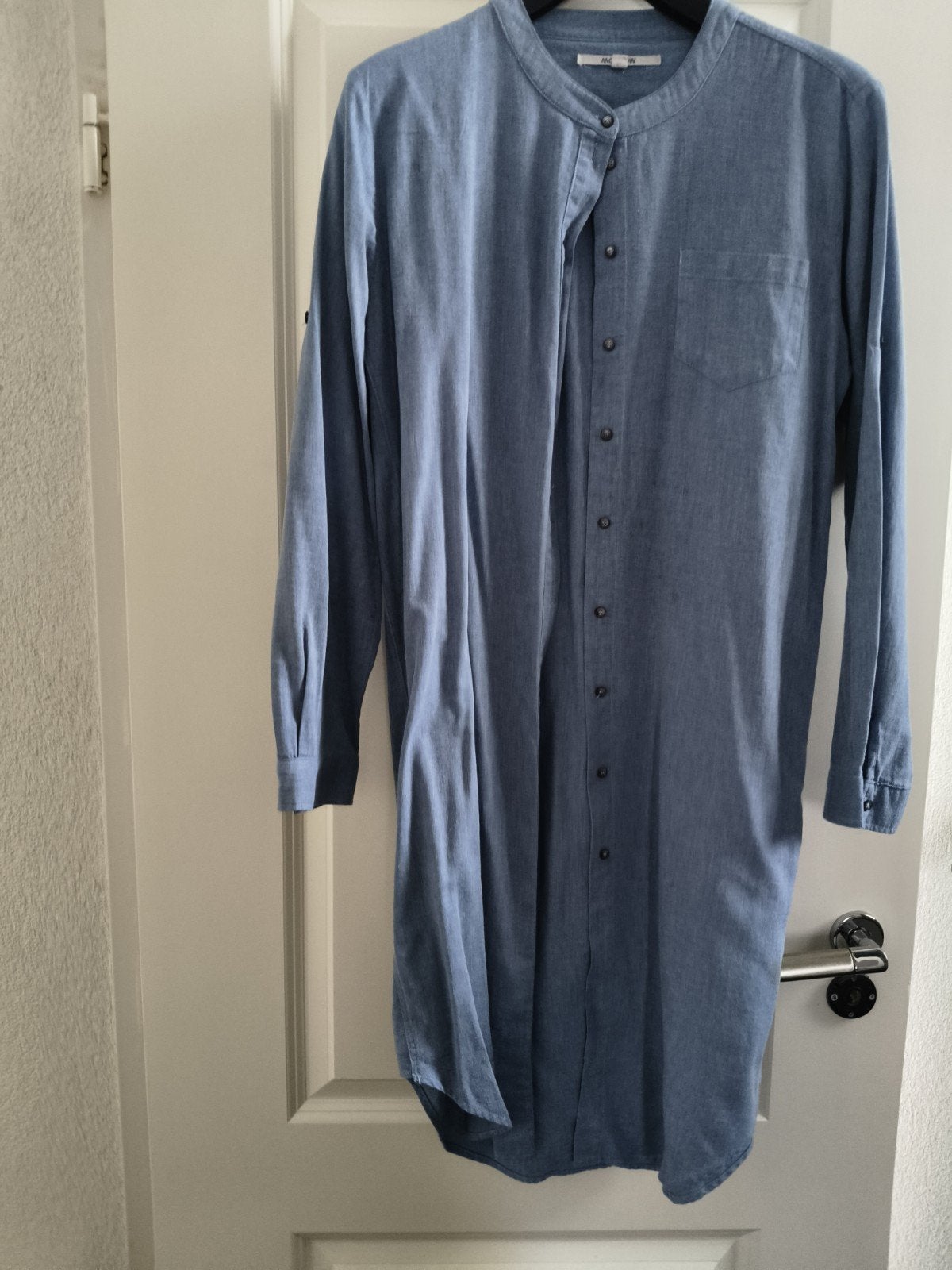 spijker tuniek blouse van het merk Moscow., Kleding | Dames, Ophalen of Verzenden, Zo goed als nieuw, Blauw