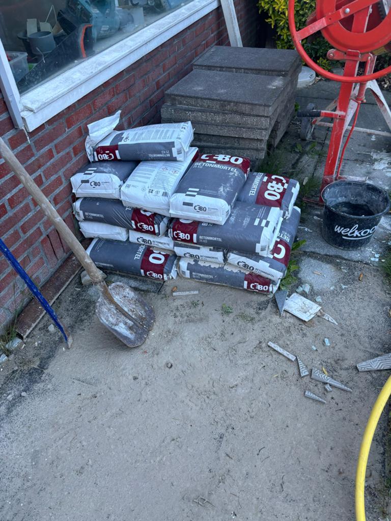 Cebo Betonmortel - 16 zakken, Doe-het-zelf en Verbouw, Overige Doe-het-zelf en Verbouw, Ophalen, Nieuw