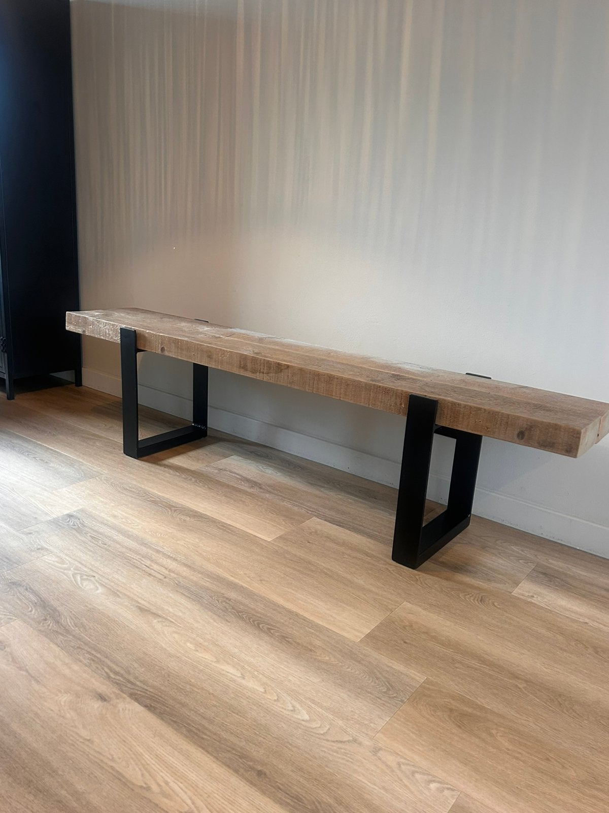 Industriele bank/tv meubel/sidetable, Ophalen, 50 – 75, Minder dan 50 cm, 200 cm of meer
