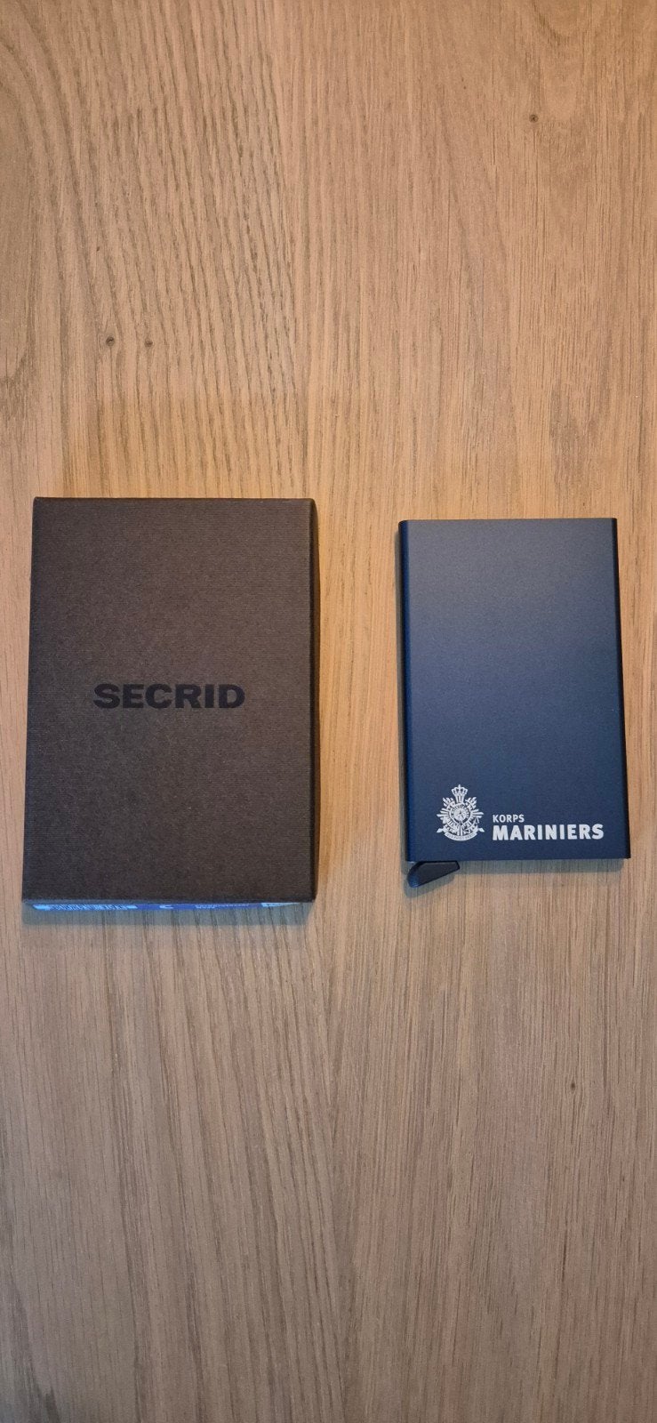 Secrid Cardprotector Korps Mariniers - Navy, Ophalen of Verzenden, Nieuw, Blauw, Overige merken