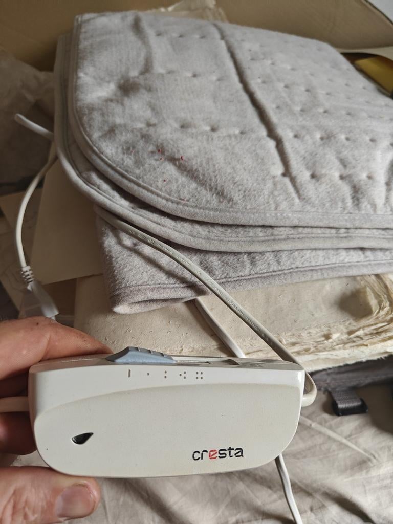 Cresta Elektrische Deken - Comfort en Warmte, Ophalen of Verzenden, Gebruikt, Overige typen