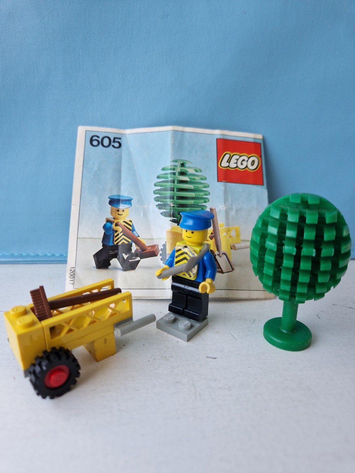 Lego 605 - Street sweeper, Gebruikt, Lego, Ophalen of Verzenden, Inclusief instructies