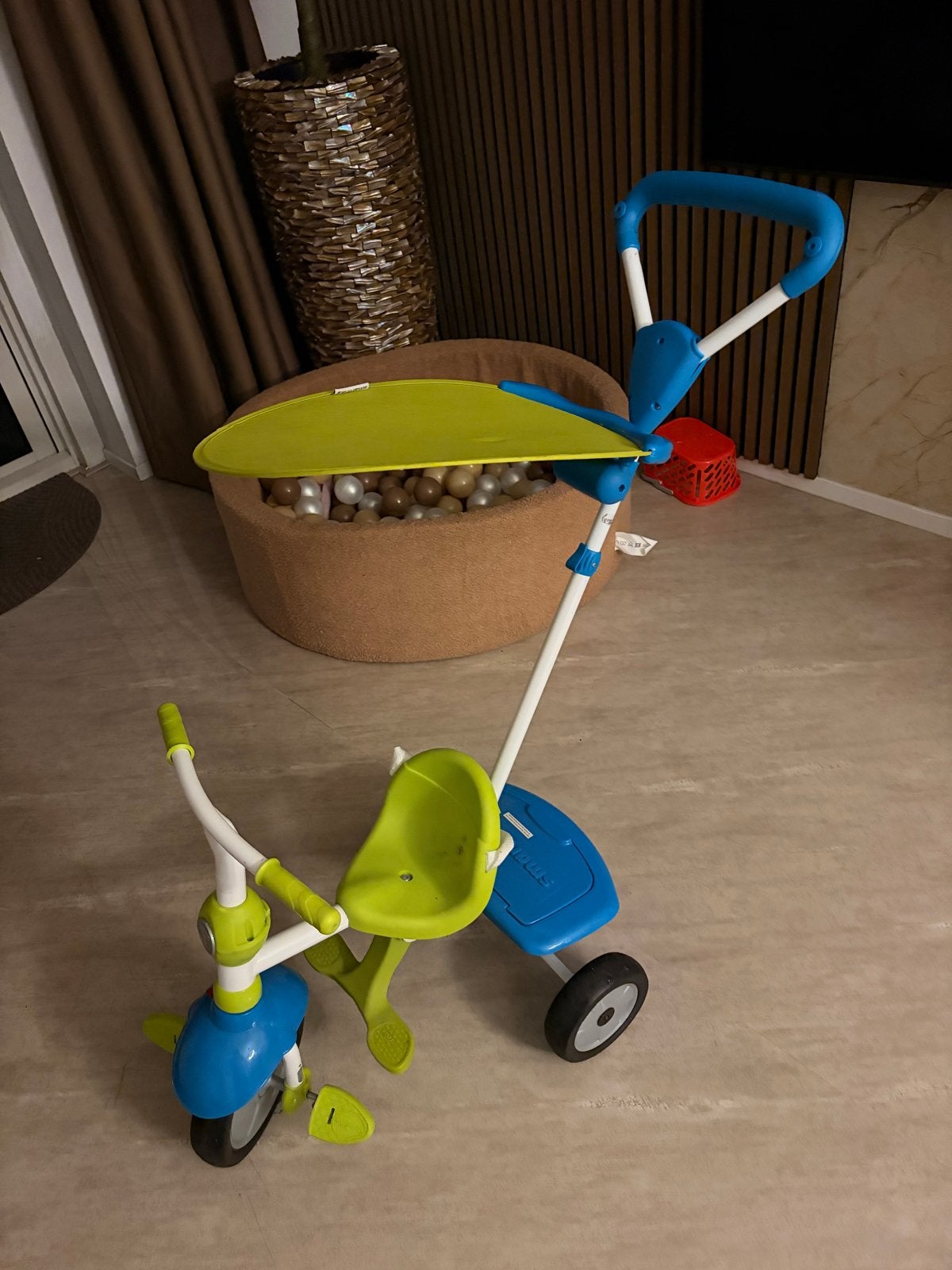 Smart Trike 4-in-1 driewieler met duwstang en zonnekap, Ophalen, Gebruikt, Duwvoertuig