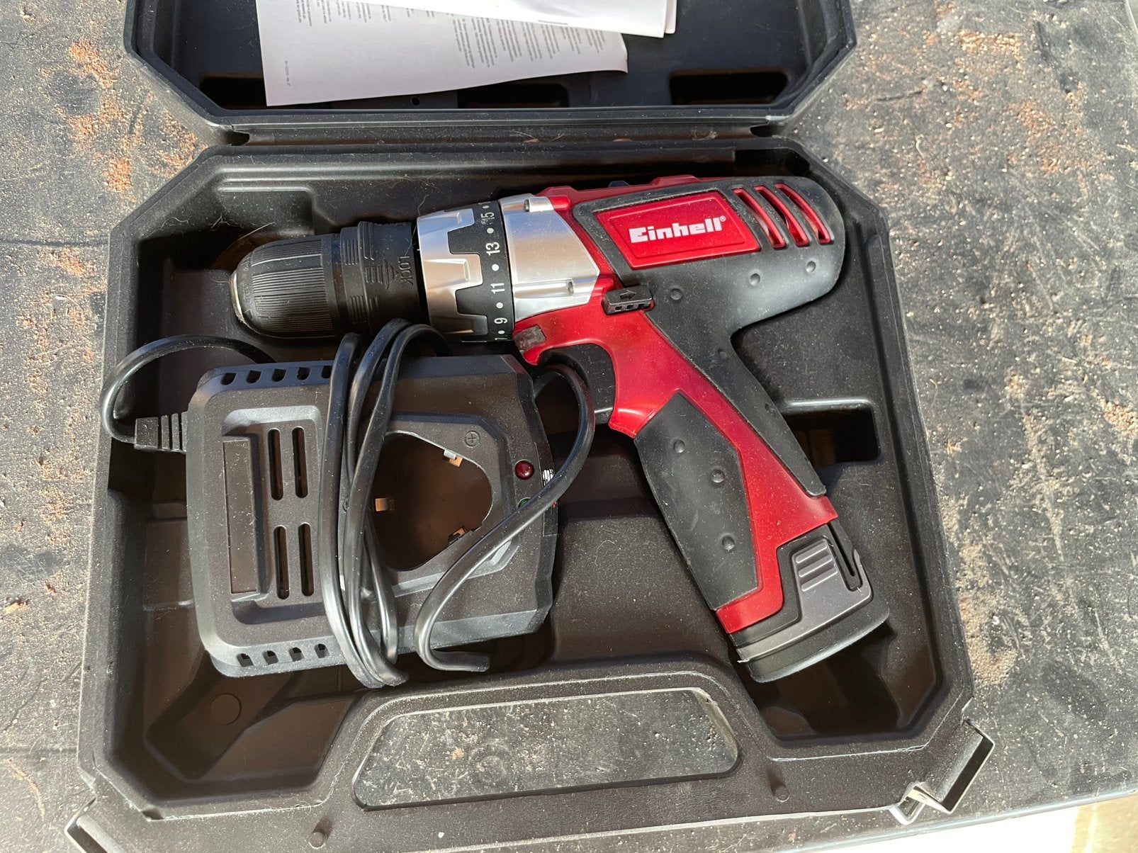 Einhell schroefmachine, Ophalen, Variabele snelheid, Minder dan 400 watt, Zo goed als nieuw
