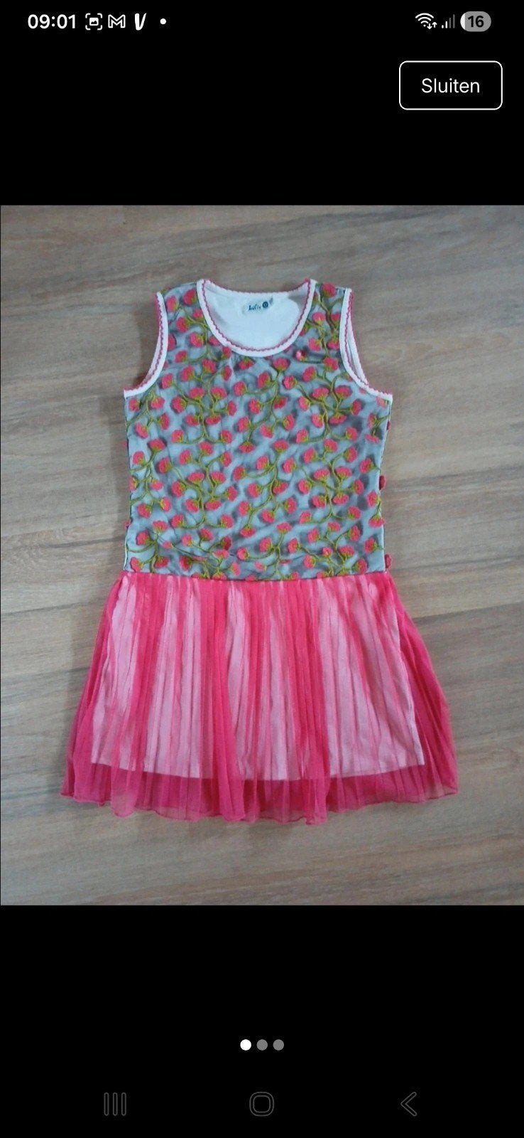 Lofff jurk te koop maat 146/152, Kinderen en Baby's, Kinderkleding | Maat 146, Ophalen of Verzenden, Zo goed als nieuw, Meisje