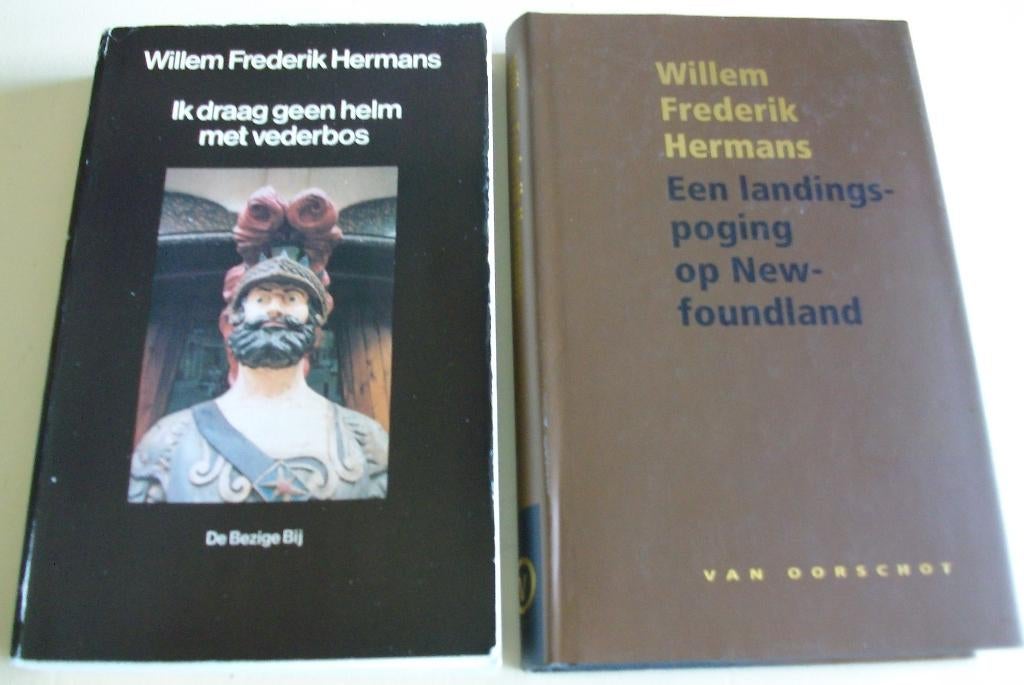 2x boek Willem Frederik Hermans, Boeken, Literatuur, Gelezen, Nederland, Ophalen of Verzenden