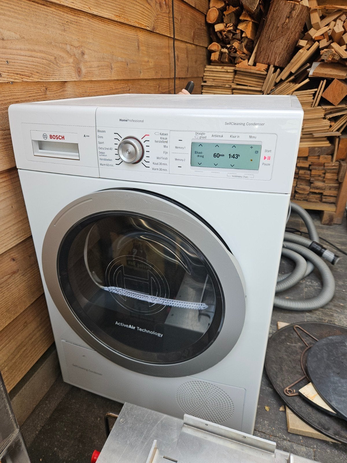 bosch warmtepomp droger, Ophalen, 6 tot 8 kg, Minder dan 85 cm, Condens