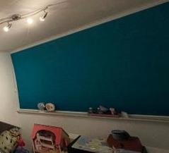 Luxaflex Duette Top down bottom up 3170x1340 turkois, Huis en Inrichting, Ophalen, Top down bottom up Luxaflex, 100 tot 150 cm