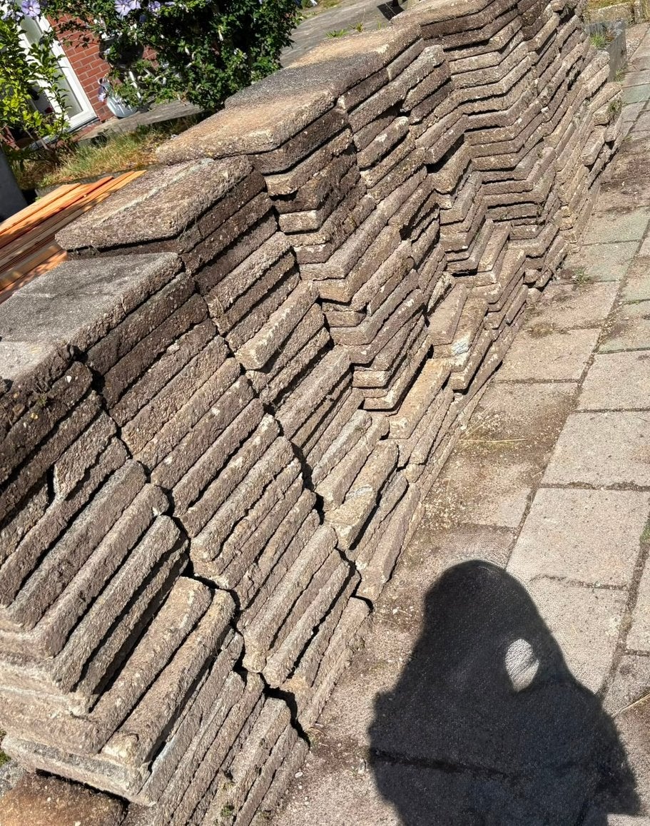 GRATIS af halen 30x30 stoeptegels tegels (elk aantal), Tuin en Terras, Ophalen of Verzenden, Zo goed als nieuw, Overige materialen