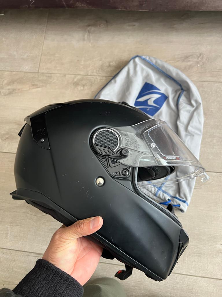 Shark Integraalhelm - Mat Zwart - Maat xl, M, Shark, Ophalen of Verzenden, Integraalhelm