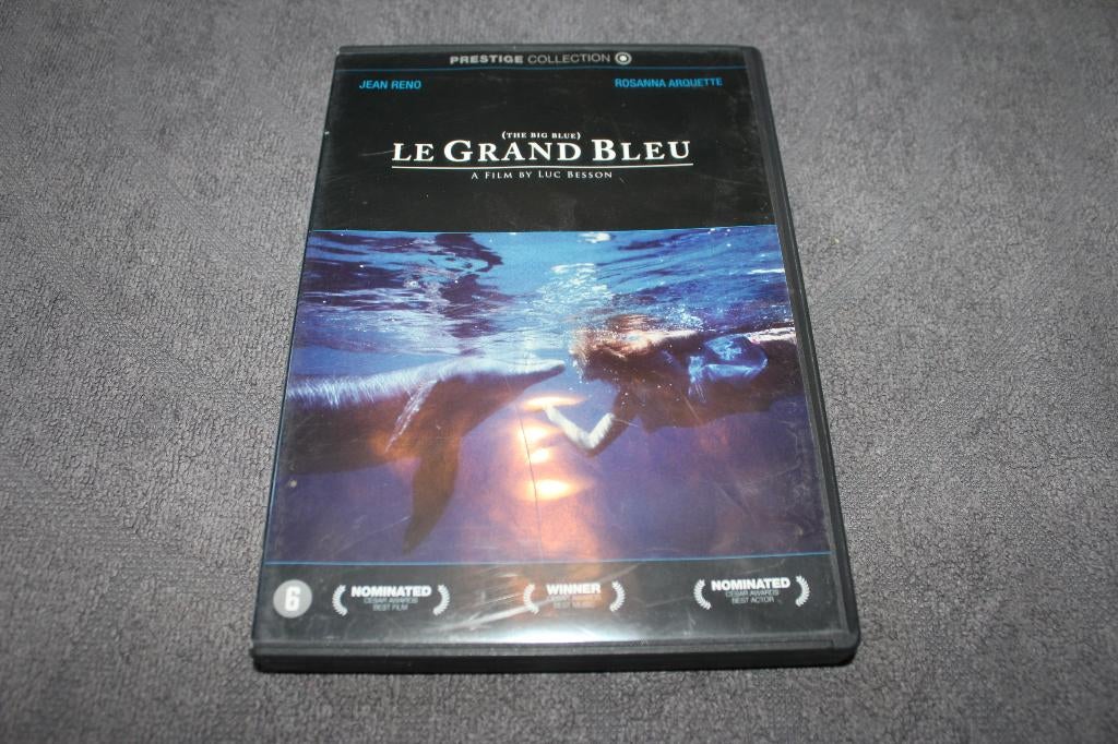 DVD The Big Blue, Vanaf 6 jaar, Ophalen of Verzenden, Gebruikt, Frankrijk