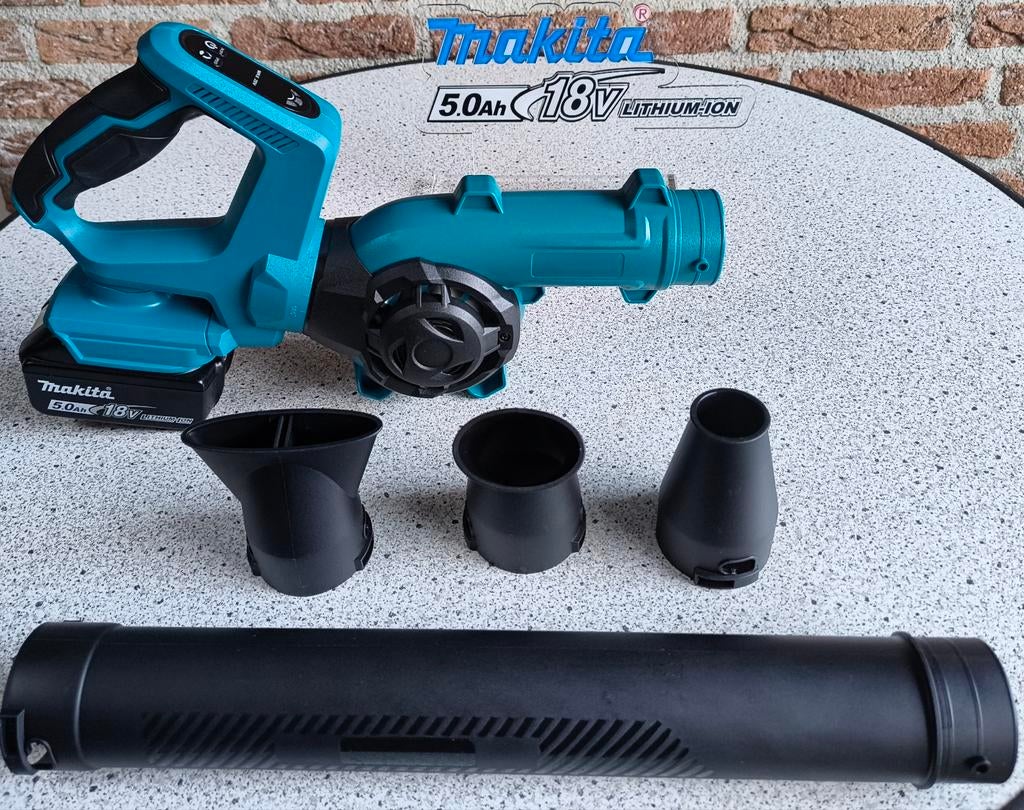 Compacte Bladblazer voor Makita LXT 18V & 14,4V BL accu., Tuin en Terras, Nieuw, Accu, Handgedragen, Passend voor Makita®.
