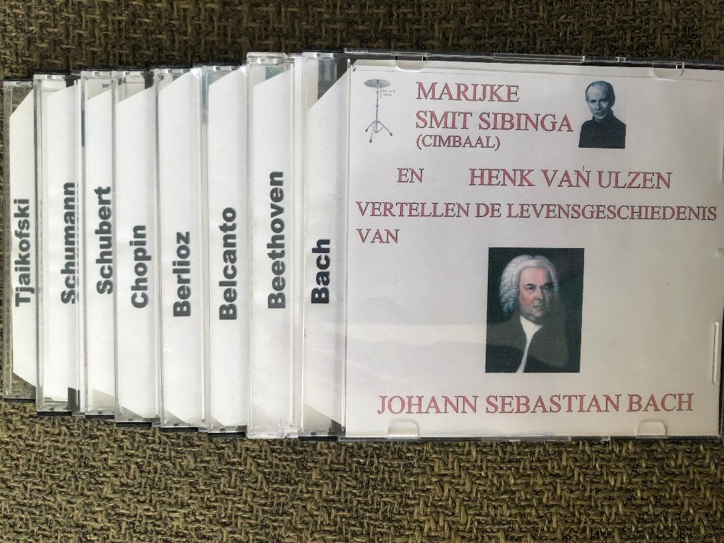 Acht klassieke cd’s met interviews oa Bach, Beethoven etc., Overige typen, Ophalen of Verzenden, Zo goed als nieuw, Classicisme