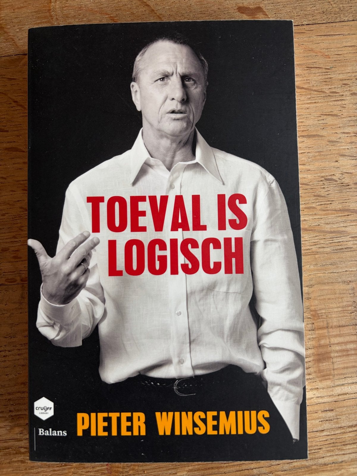 Toeval is Logisch - Pieter Winsemius (Johan Cruijff), Ophalen of Verzenden, Gelezen, Nederland