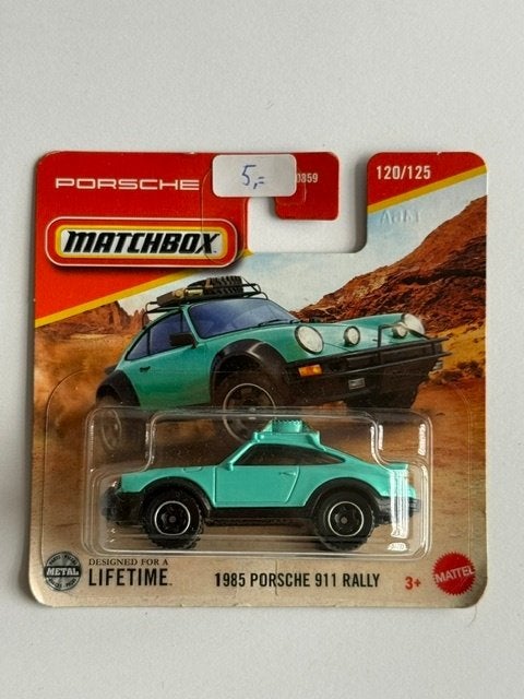 Matchbox 1985 Porsche 911 Rally 1:64, Adres onbekend, Auto, Mail@onbekend.com, Ophalen of Verzenden