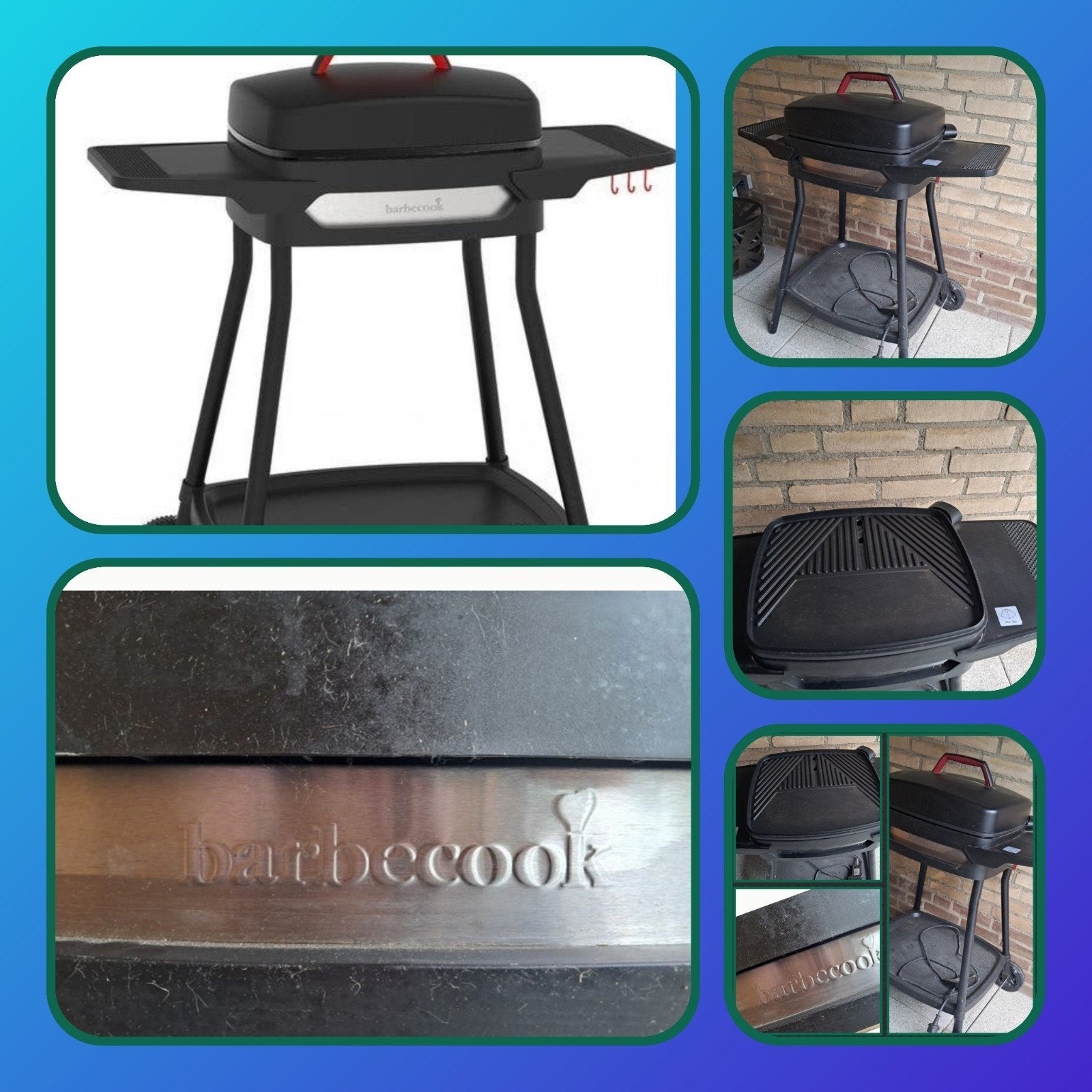 bbqoock elektrische bbq gratis of, Ophalen, Gebruikt