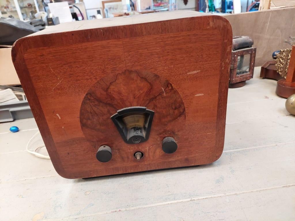 Antieke radio, Ophalen of Verzenden