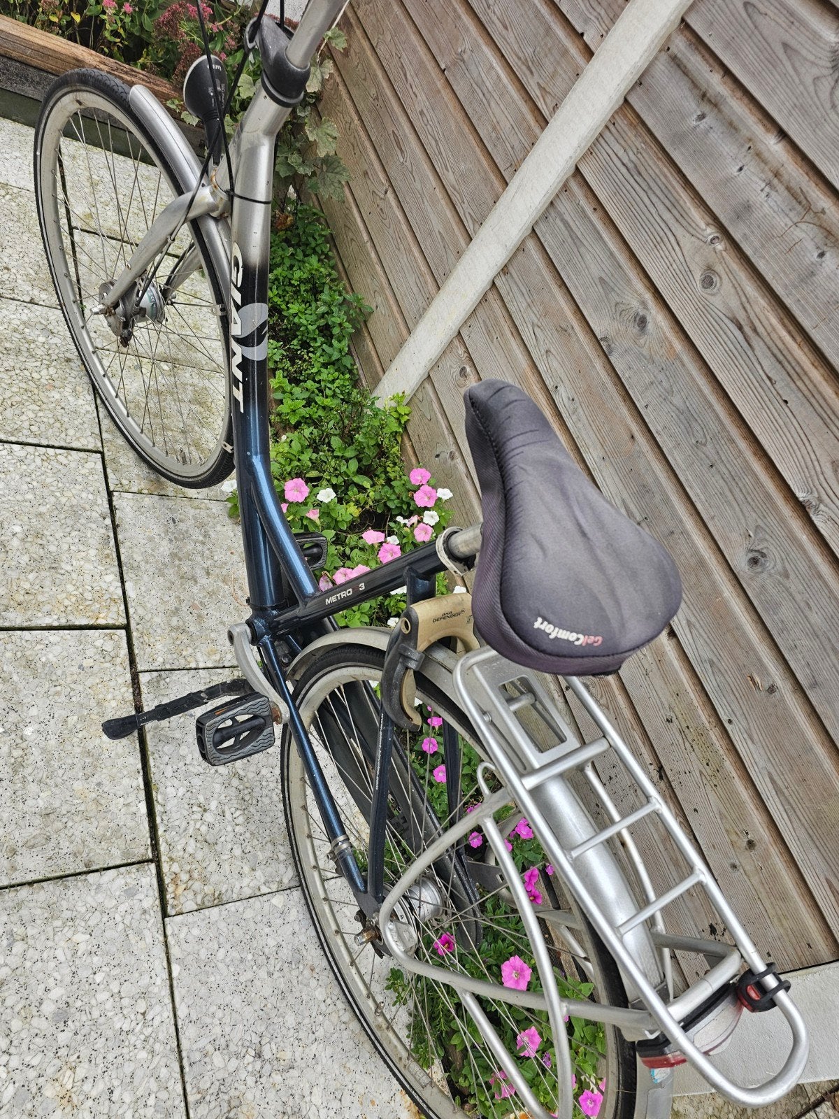 Giant Metro 3 Damesfiets - Gebruikt, Velgrem, Versnellingen, 53 tot 56 cm, Gebruikt