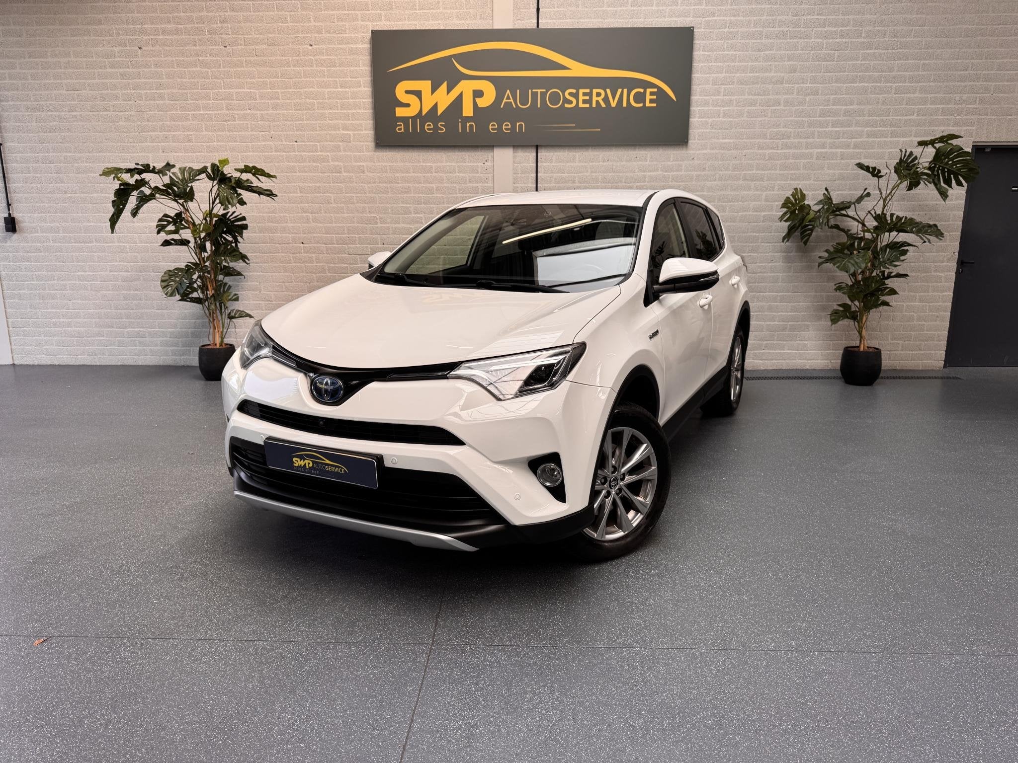 Toyota RAV4 2.5 Hybrid Executive | Leer | 360 Cam | ACC | Af, Auto's, Gebruikt, Euro 6, Wit, Leder