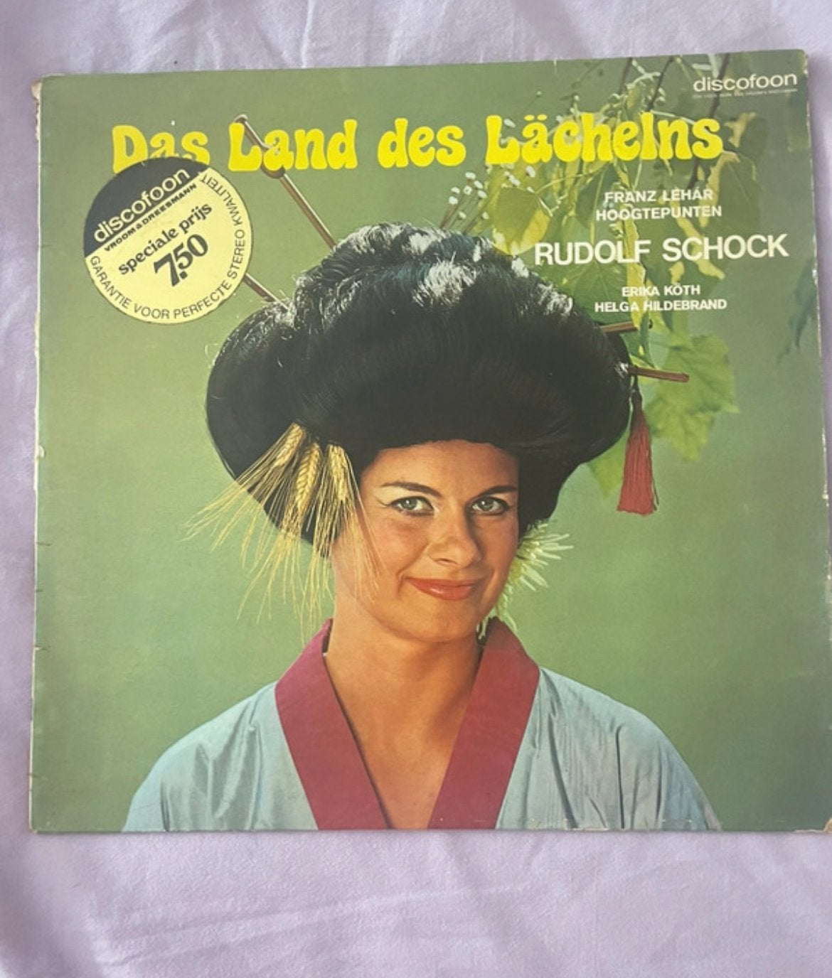 Das land des lächelns vinylplaat, Cd's en Dvd's, Vinyl | Overige Vinyl, Ophalen of Verzenden, Zo goed als nieuw, 12 inch