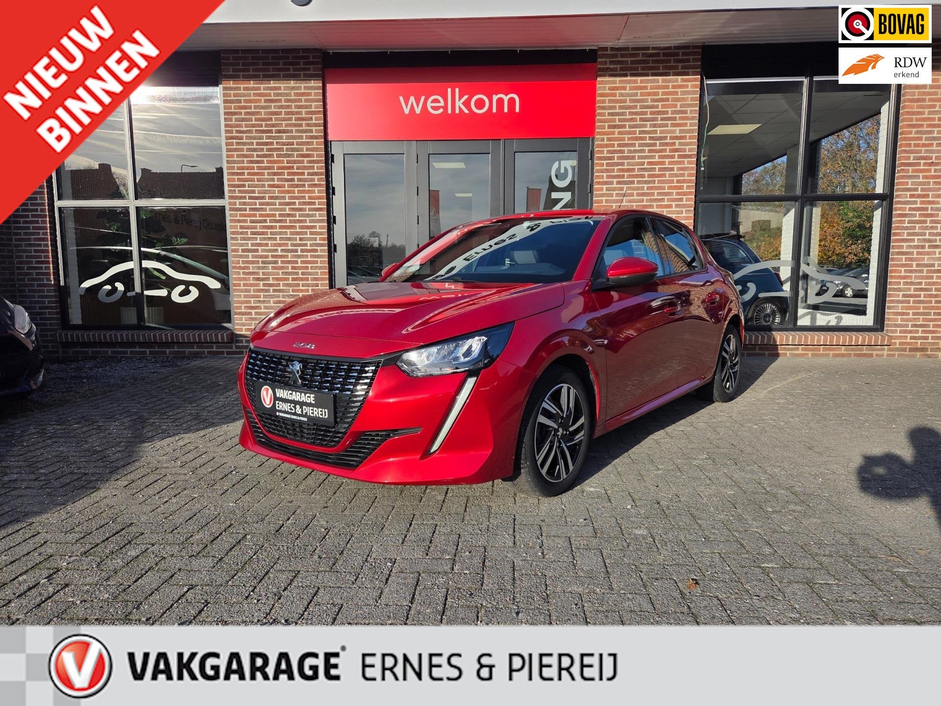 Peugeot 208 1.2 *garantie mogelijk tot 23-02-2031, Auto's, Voorwielaandrijving, 101 pk, Zwart, 1199 cc