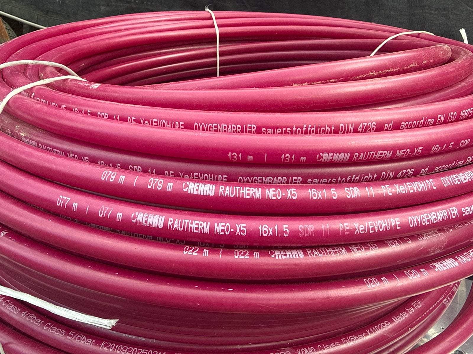 Rehau Rautherm NEO-X5 PE-Xe/EVOH/PE buis 16x1.5, 240 meter, Pvc, Minder dan 20 mm, 6 meter of meer, Overige typen