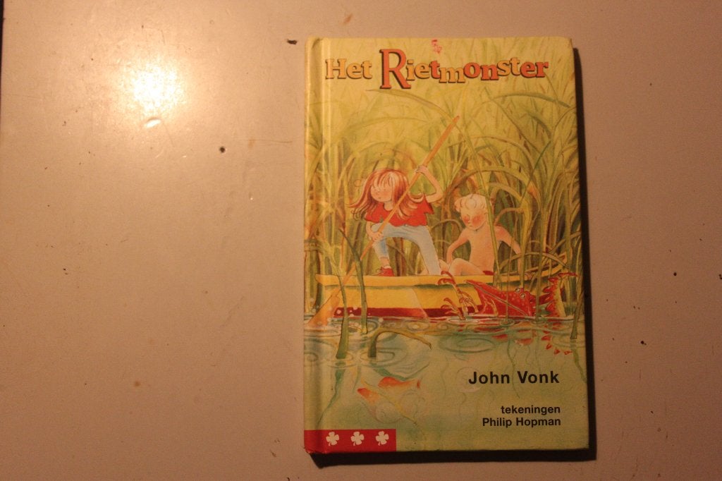 800c - boek - het rietmonster - jan vonk, Ophalen of Verzenden, Gelezen