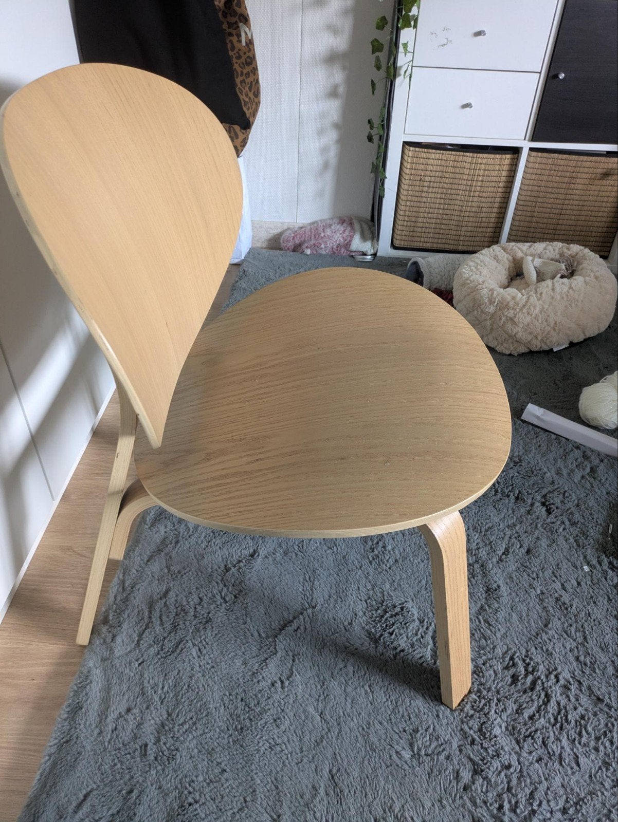 FRÖSET relaxstoel van ikea, Huis en Inrichting, Stoelen, Ophalen, Overige materialen, Bruin, Scandinavisch