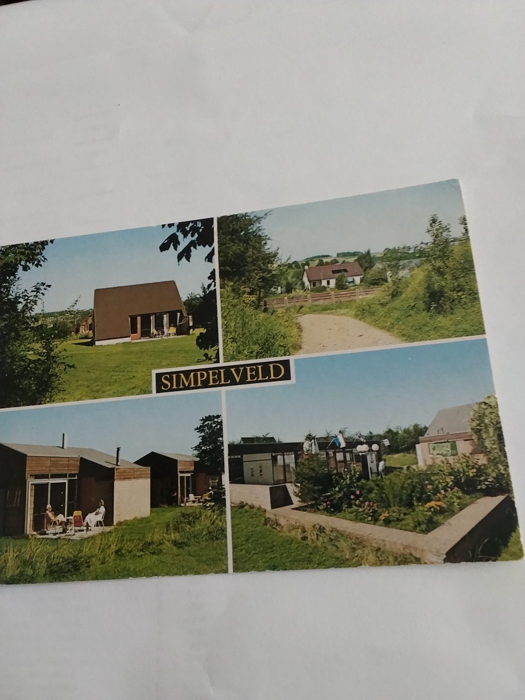 Oude ansichtkaart Bungalowpark Simpelveld Gelopen, Ophalen of Verzenden