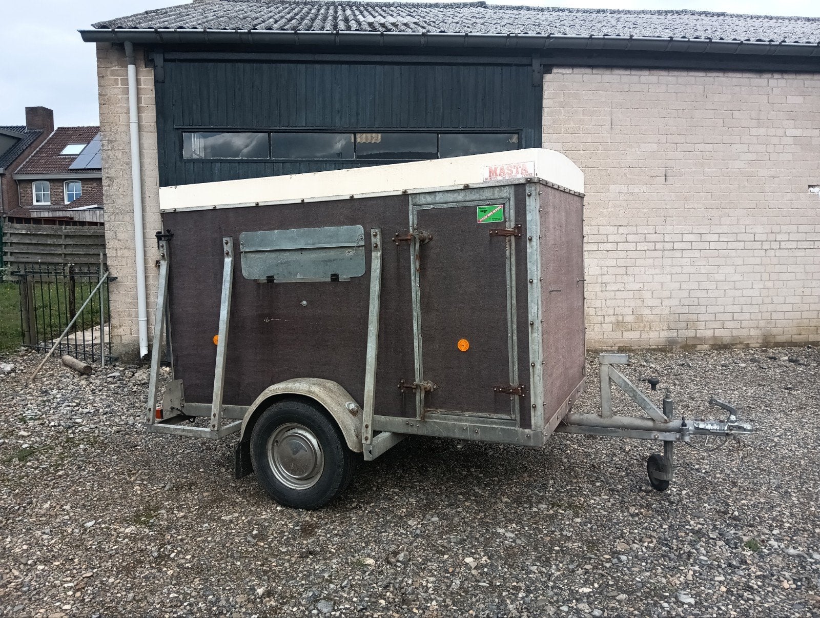 Kleinvee trailer pony trailer, Auto diversen, Ophalen, Gebruikt