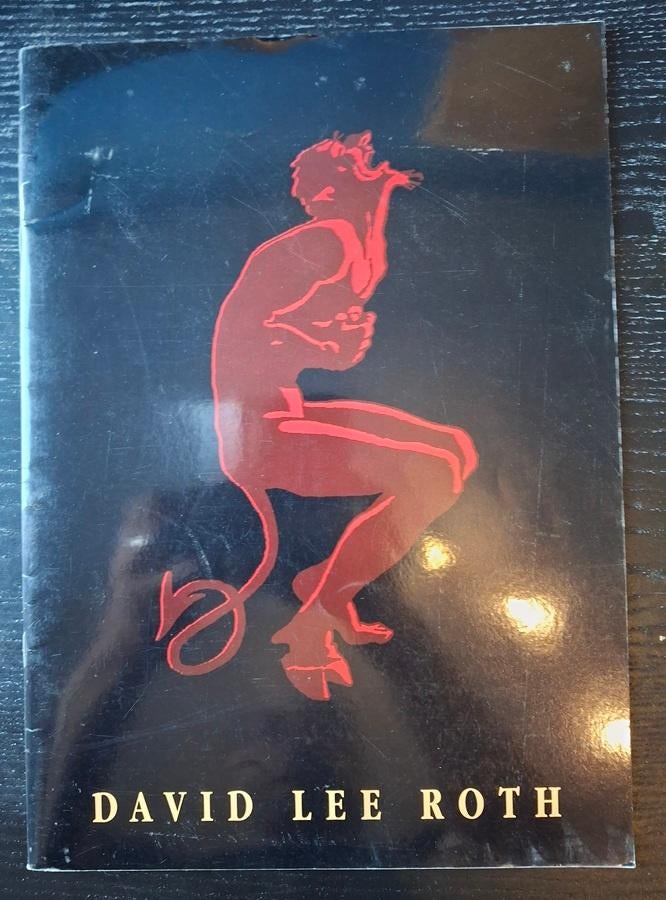 Toerboek / Tourbook David Lee Roth, Cd's en Dvd's, Ophalen, Gebruikt