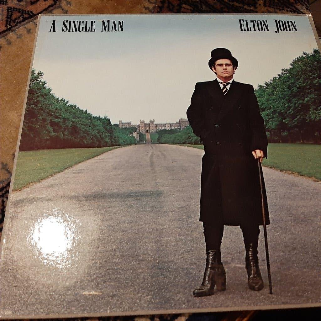LP Elton John, Ophalen of Verzenden, Gebruikt, LP