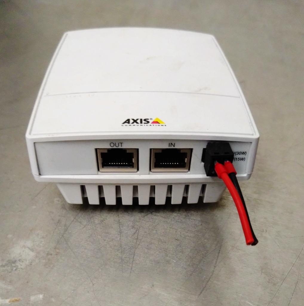 AXIS POE injector 12v 15W / 24v 30W, Ophalen of Verzenden, Gebruikt