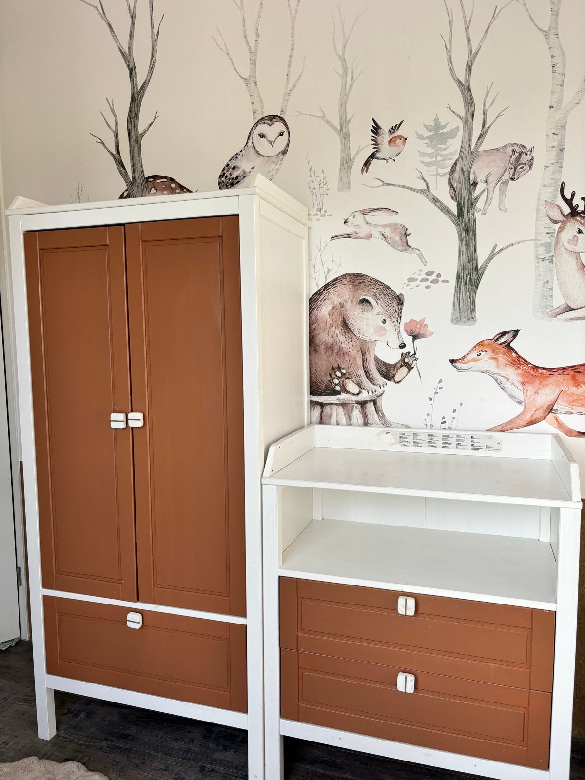 Complete Kinderkamer: Commode, Ledikant en Kledingkast