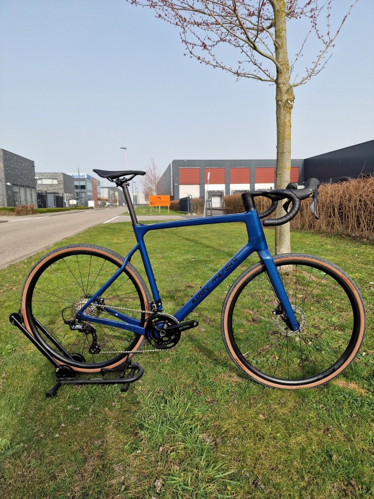 Eddy Merckx Pévèle Carbon Maat L Jeans Blue Metallic Shimano, Overige typen, Nieuw, Ophalen of Verzenden, Dacorsa