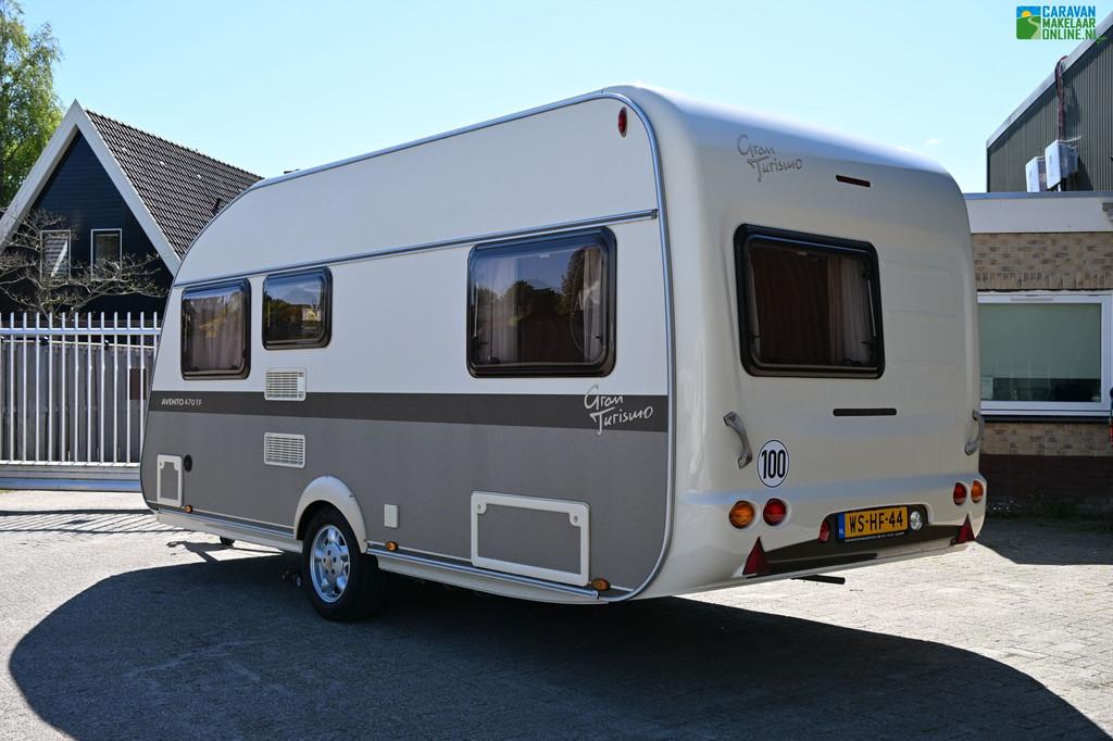 Avento Gran Turismo 470 TF Mover Voortent Luifel, Kachel, Rondzit, Avento, Bedrijf