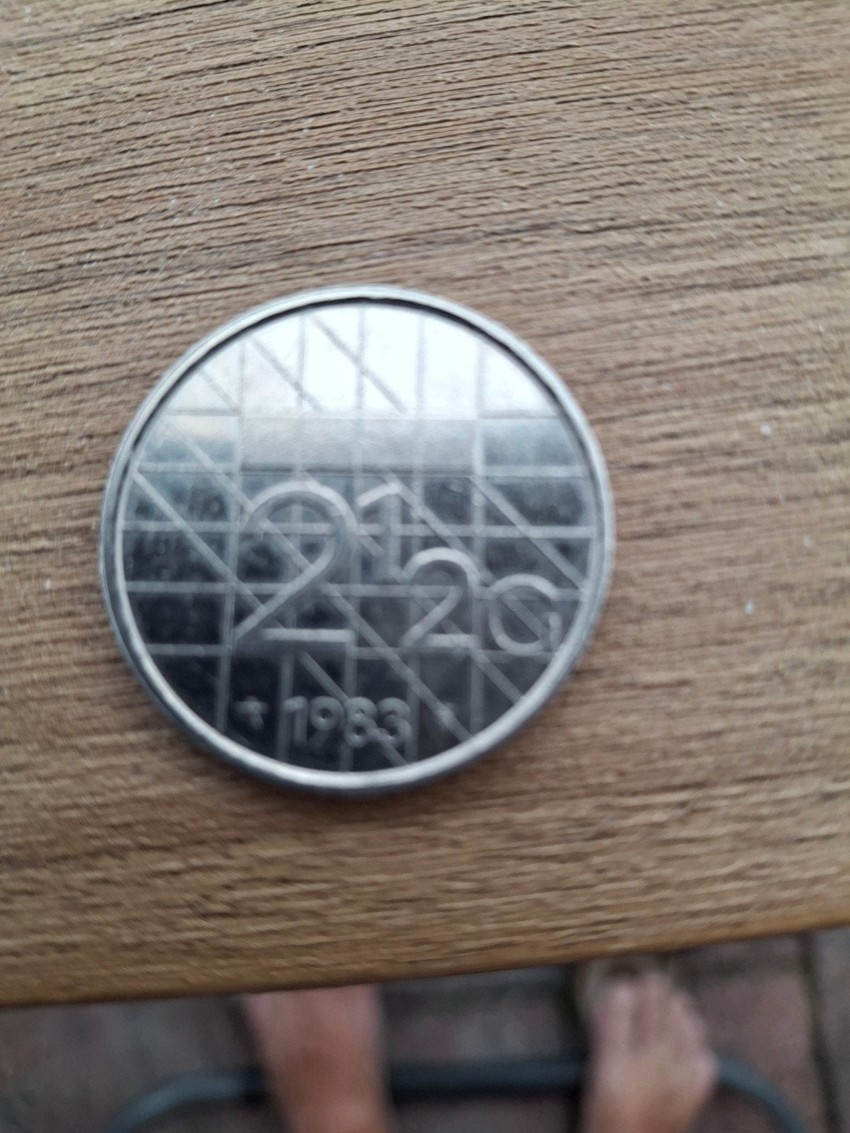 2½ Gulden Koningin Beatrix 1983, Ophalen of Verzenden, Koningin Beatrix, 2½ gulden, Losse munt