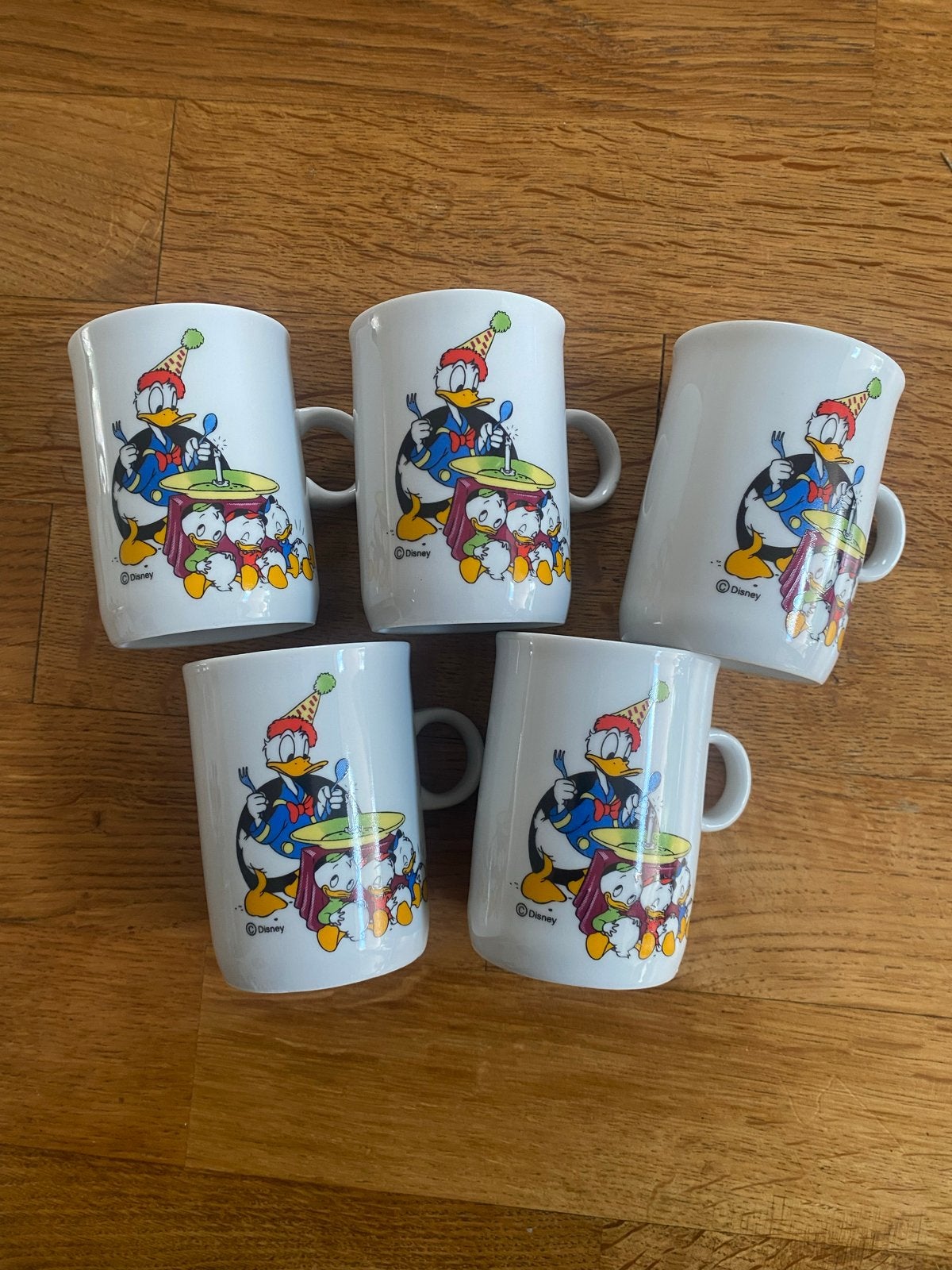 Set van 10 Disney mokken - Donald Duck, Mickey & Minnie, Ophalen of Verzenden, Donald Duck, Nieuw, Servies