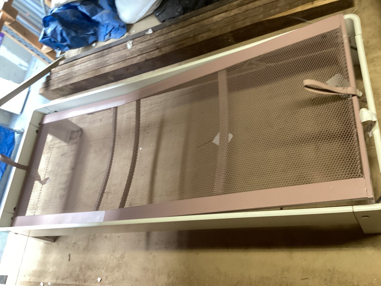 Auping Auronde  bed, Ophalen, Eenpersoons, Wit, Zo goed als nieuw