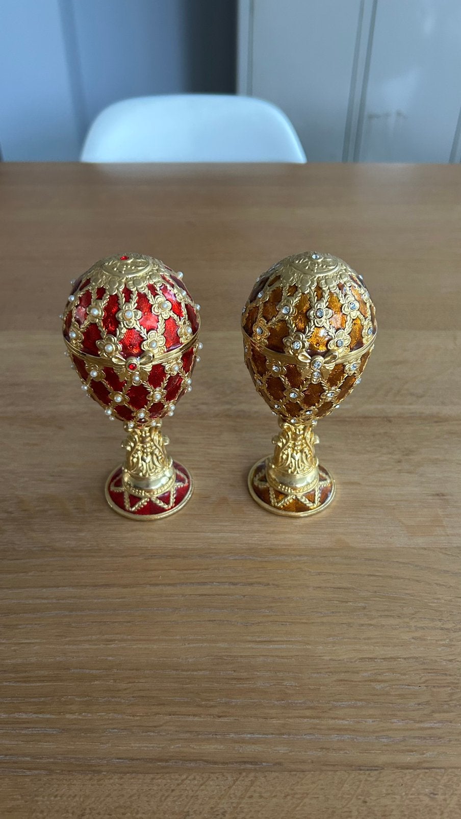 KRISHERCO ei in Fabergé stijl, Ophalen of Verzenden