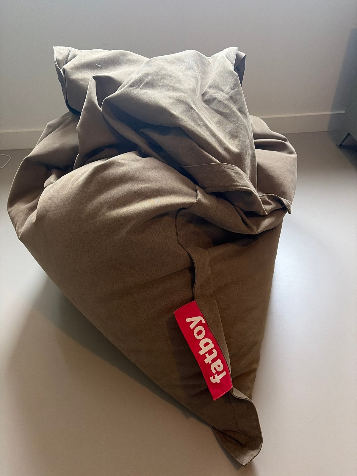 Fatboy Original XL zitzak - kaki, Ophalen, Zo goed als nieuw, Bruin, Zitzak