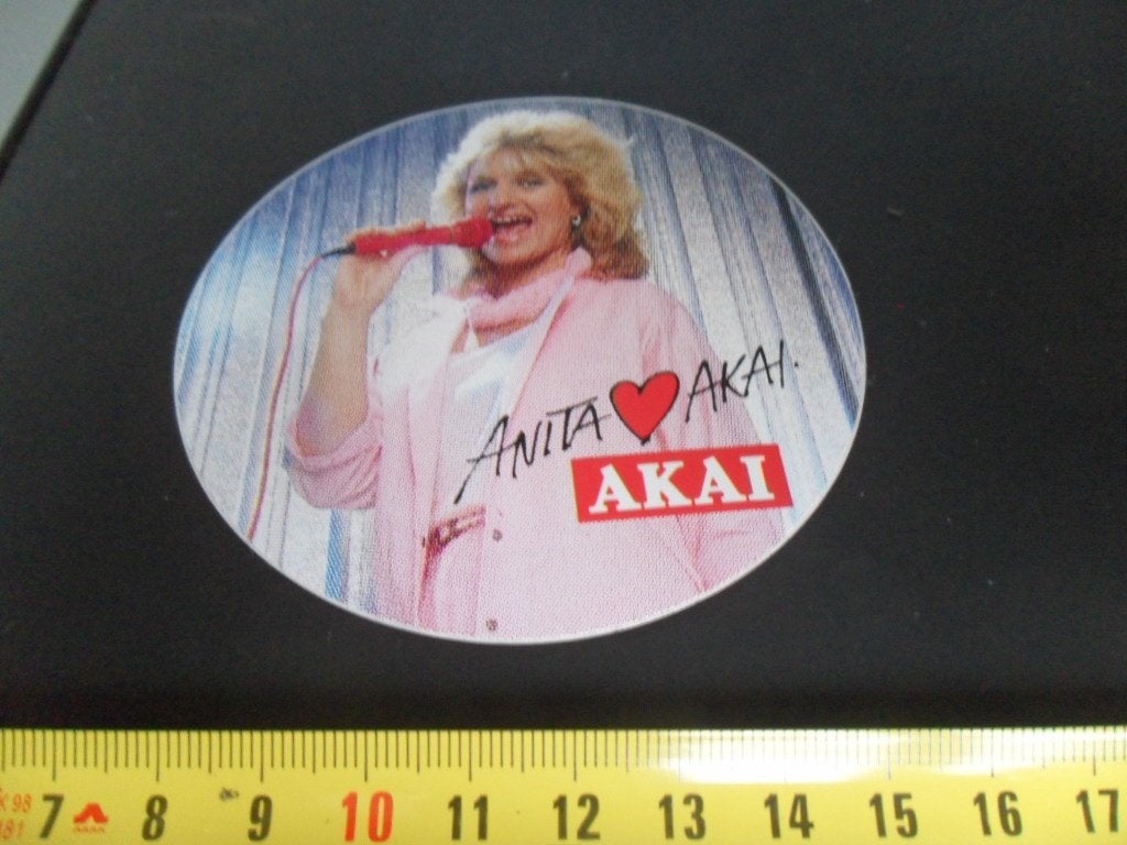 sticker AKAI  Anita Meijer, Ophalen, Zo goed als nieuw