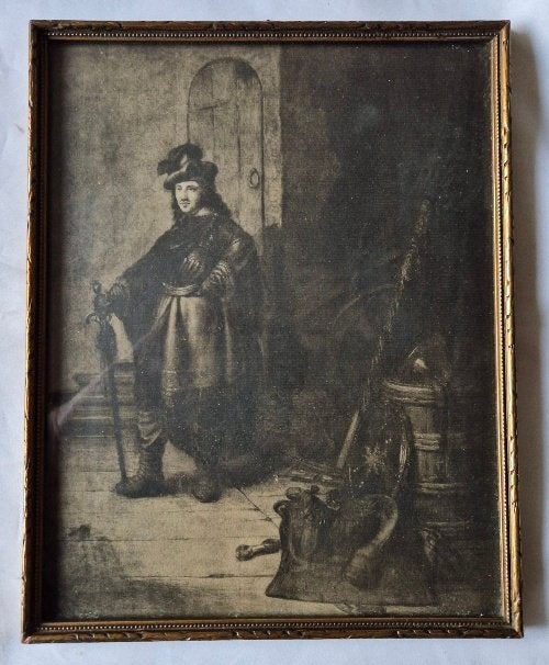 Isaac de Jouderville, Litho officier, leerling van Rembrandt, Ophalen