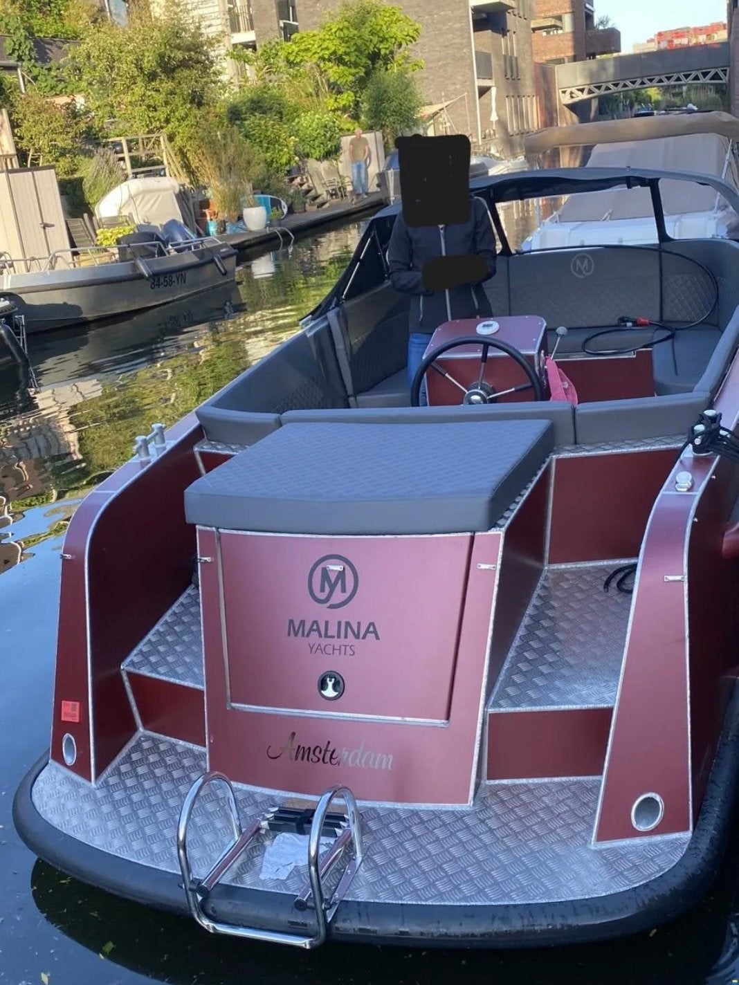 Malina Yachts sloep 6 meter 40PK, Watersport en Boten, Sloepen, Tender, Zonnedek, Aluminium, 2 m