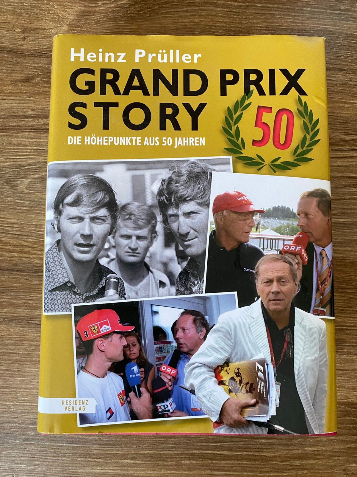 Heinz Prüller Grand Prix Story 50 jaar Lauda Rindt Senna, Ophalen of Verzenden, Zo goed als nieuw, Formule 1